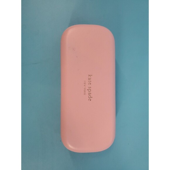 Kate Spade New York Pink Eyeglasses Ir Sunglasses Hard Case Flip Top Felt Lining - Picture 2 of 12